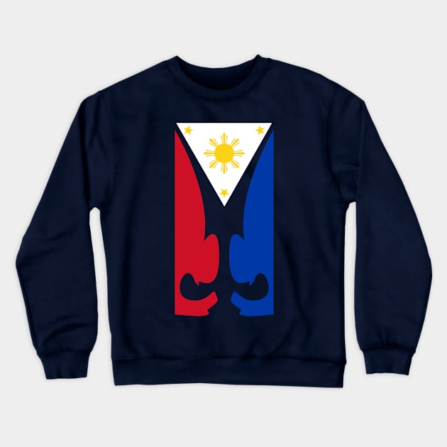 Philippines Flag Crewneck Sweatshirt by Historia